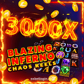 Blazing Inferno Chaos Reels Slot Game by ssbet